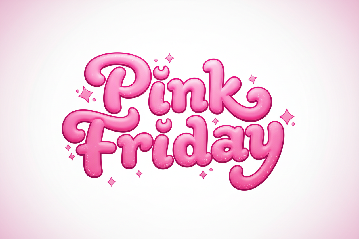 words that say pink friday