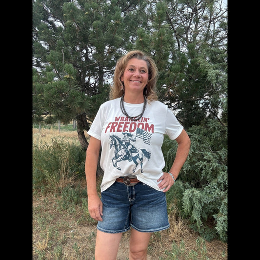 Wranglin’ Freedom - Dirt Roads and Dreams Western Boutique