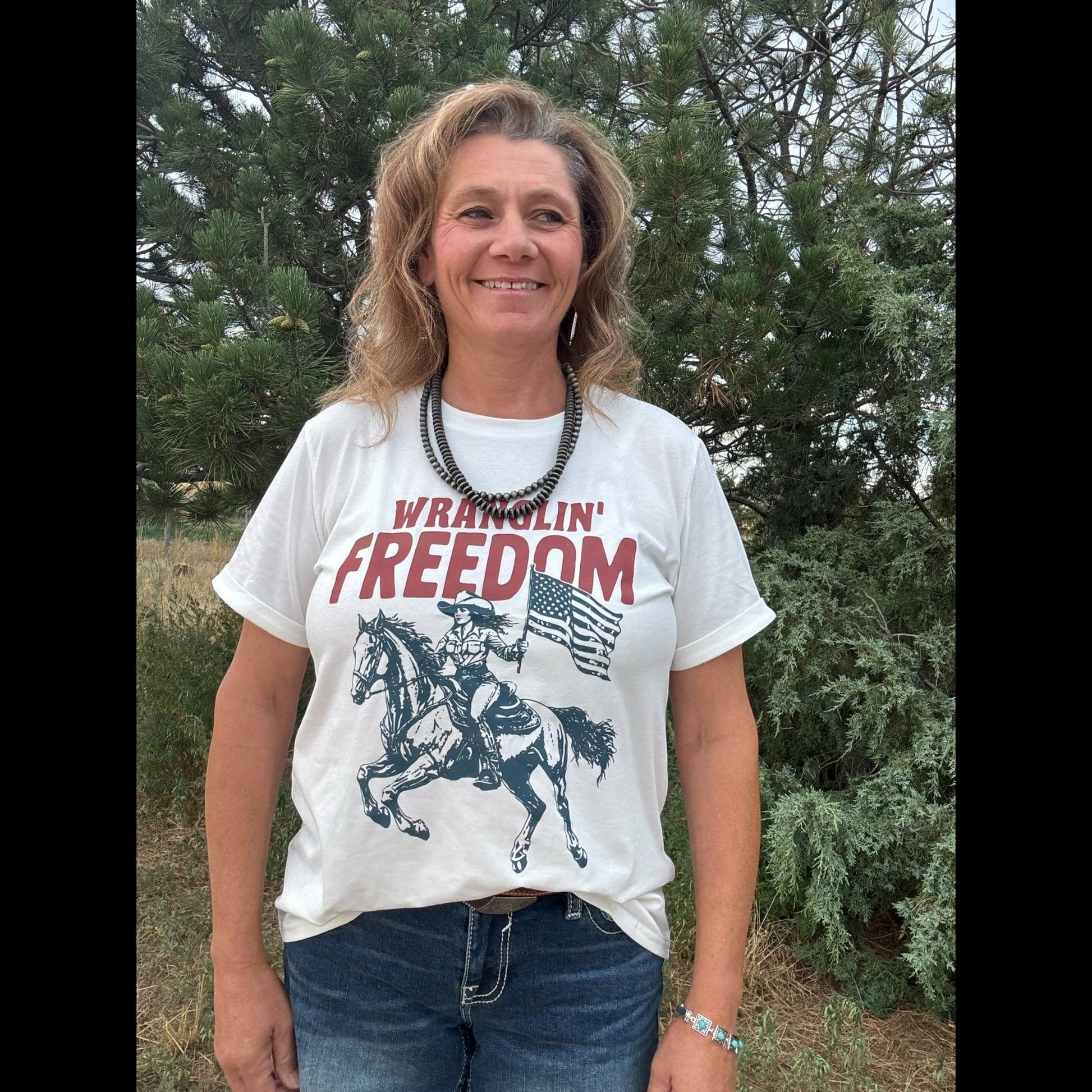 Wranglin’ Freedom - Dirt Roads and Dreams Western Boutique